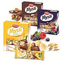 Ovesné tyčinky Emco Ovesné tyčinky Emco