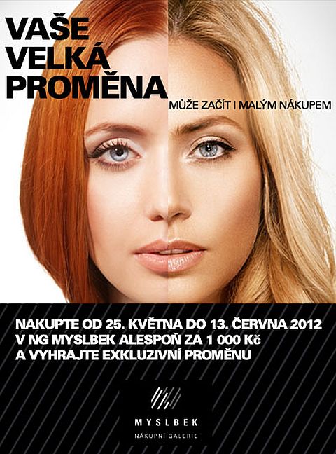 Proměna v Nákupní Galerii Myslbek Proměna v Nákupní Galerii Myslbek