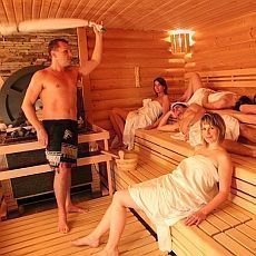 saunov ritul Wellness hotel Horal