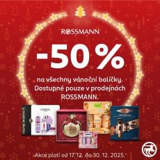 V�no�n� inspirace z drogerie ROSSMANN: d�rky pro celou rodinu
