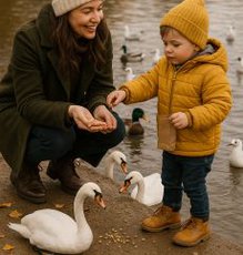 Tommi Ducks & Swans: Jak sprvn krmit kachny a labut (bez peiva)