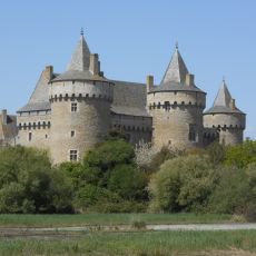 Bretaňský středověký hrad Suscinio Bretaňský středověký hrad Suscinio