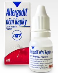 oční kapky Allergodil oční kapky Allergodil