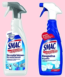 přípravky SMAC Express na koupelnu přípravky SMAC Express na koupelnu