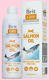 lososov olej Brit Care Salmon Oil
