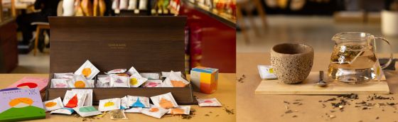 Dárková sada čajů v bambusové krabičce Dárková sada čajů v bambusové krabičce