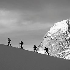 Skialpinismus na jae - ideln kombinace