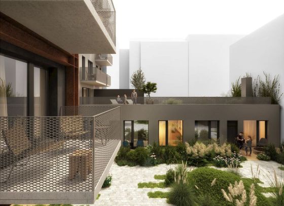 Modern bydlen v MiDO Harfa