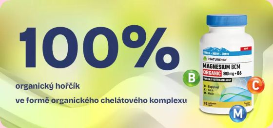 dopln�k stravy NatureVia Magnesium BCM organic