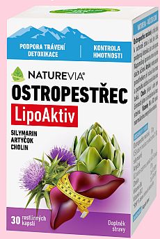 Naturevia Ostropestec LipoAktiv