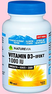 Naturevia Vitamin D3-Efekt 1000 IU