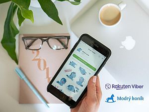Viber a Modrý koník Viber a Modrý koník