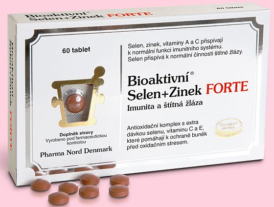 Bioaktivní Selen+Zinek Forte Bioaktivní Selen+Zinek Forte