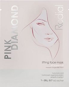 Luxusn liftingov maska Rodial Pink Diamond 