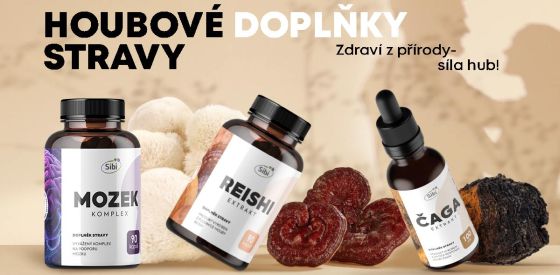 houbové doplňky Sibi houbové doplňky Sibi