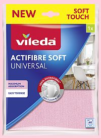 Myt oken s Vileda Actifibre Soft mikrohadkem: Perfektn vsledky s minimlnm silm