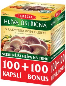 Hlíva ústričná s rakytníkovým olejem Hlíva ústričná s rakytníkovým olejem