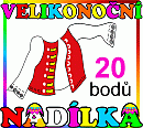 Velikonon nadlka - kroj