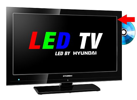 LED TV s DVD