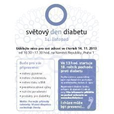 Pochod proti diabetu 14.11. 2013