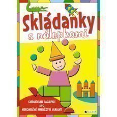Skládanky s nálepkami - žlutá Skládanky s nálepkami - žlutá