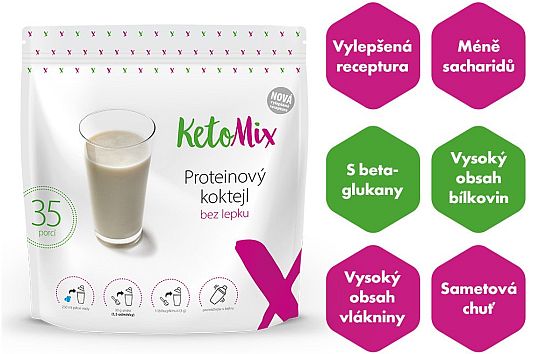 proteinov koktejl KetoMix