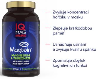 IQ Mag Organic Magtein magnesium L-threon�t