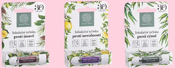 Aromaterapeutick inhalan tyinky od Nobilis Tilia