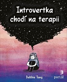 psychologick komiks Introvertka chod na terapii