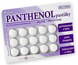 Panthenol pastilky