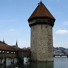 Luzern - dřevěný most Luzern - dřevěný most