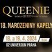 Vherci soute "Sout o vstupenky na narozeninov koncert kapely QUEENIE"