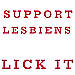 Vherci soute "Sout o vstupenky na koncert skupiny Support Lesbiens"