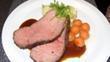 fotka Kuchask pohotovost - Roastbeef s glazrovanou karotkou a cibulovmi bramborami