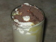 fotka Zmrzlinov koktejl s vajenm likrem