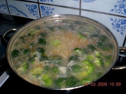 FOTKA - Brokolicov polvka s unkou