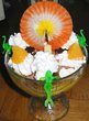 fotka Tvarohový krém s ovocem ve stylu tiramisu