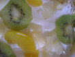 fotka Ořechové řezy s ovocem