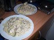 fotka Smetanov omka s brokolic a kuecm masem