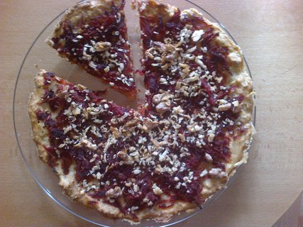 FOTKA - Chlebov pizza s ervenou epou