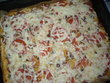 fotka Pizza s cibul a slaninou