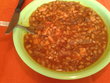 fotka Fazolov gul s uzenm masem