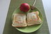 Zdrav toast s jablky a medem