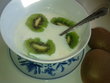 fotka Kiwi jogurt