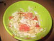 fotka Salt z pekingskho zel s grepem a jablky
