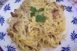 fotka pagety alla carbonara 