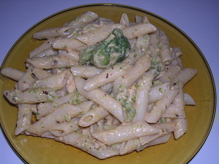 FOTKA - Italsk tstovinov salt s krtm masem a brokolic