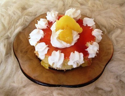 FOTKA - Pudinkov ananasov dortk