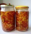 fotka Houbov salt s paprikami, cibul a keupem